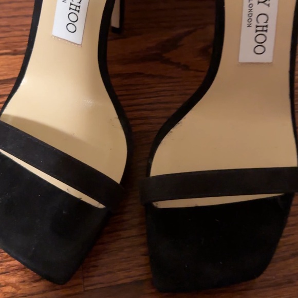 Jimmy Choo - . Size 6.5 suede Black- worn once PERFECT condition - Picture 8 of 8